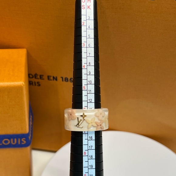 🔥🔥 Authentic LOUIS VUITTON Berg Farandole Ring Size M - Picture 3 of 9
